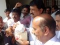 Ganta Srinivasa Rao (Human Resources Development Minister) has participated in rice distribution by UARDT volunteers
