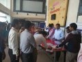 FREE SWINE FLU PREVENTIVE HOMOEO MEDICINE DISTRIBUTION CAMP AT Tech Mahindra, VISAKHAPATNAM
