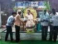 Dr Umar Alisha distributing saplings at Pithapuram Old Ashram premises