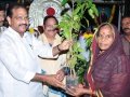 Sri Thota Narasimham.M.P. ( Kakinada) distributing saplings via UARDT