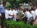 Second phase of plantation in AU campus. DR G S N Raju, Vice Chancellor Prof,  V Uma Maheswara Rao , Registrar, Prof E A Narayana, Rector, AU Arts College Principal, Prof M. sundara Rao, Dr Ananda Kumar Pingali, UARDT Convener and trust volunteers have participated