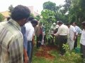 Second phase of plantation in AU campus. DR G S N Raju, Vice Chancellor Prof,  V Uma Maheswara Rao , Registrar, Prof E A Narayana, Rector, AU Arts College Principal, Prof M. sundara Rao, Dr Ananda Kumar Pingali, UARDT Convener and trust volunteers have participated
