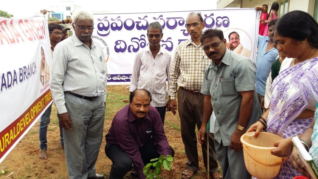 World Environment Day - Kakinada rally and plantation program