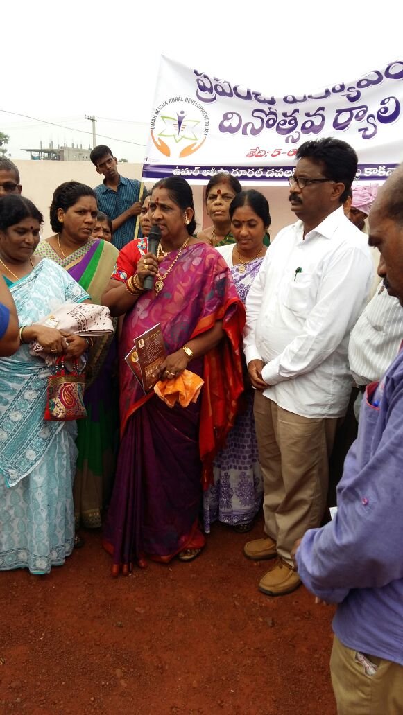World Environment Day - Kakinada rally and plantation program