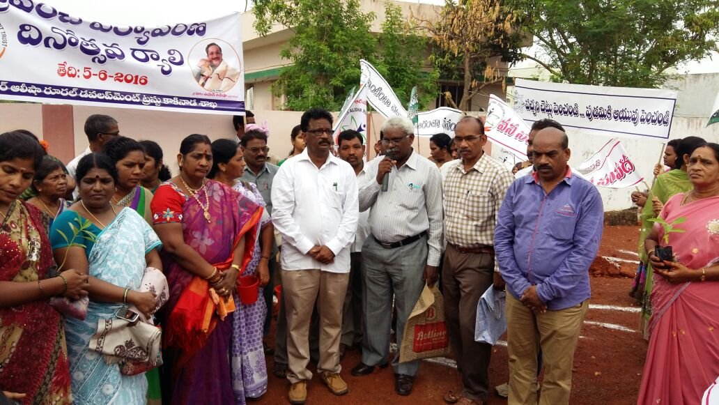 World Environment Day - Kakinada rally and plantation program