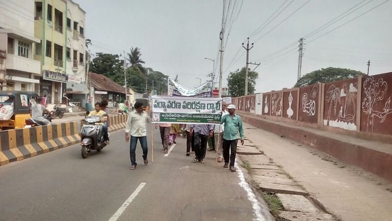 World Environment Day - Rally At Rajahmundry Gouthami Ghat ashram