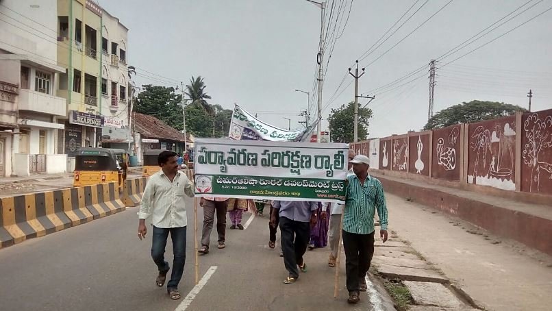 World Environment Day - Rally At Rajahmundry Gouthami Ghat ashram