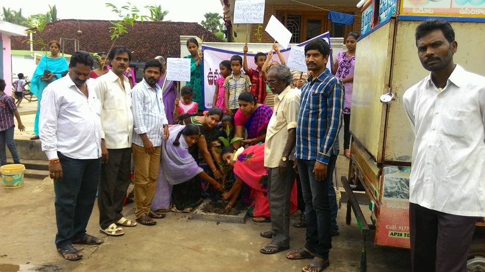 World Environment Day Rally, Relangi;Local ZPTC, MPTC, Vice President and Trust volunteers participated