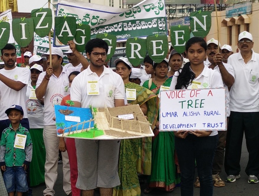 World Environment Day Rally at RK Beach, Visakhapatnam