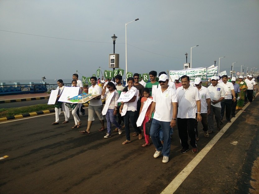 World Environment Day Rally at RK Beach, Visakhapatnam