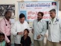 Dr.Umar Alisha (Chairman, UARDT), Dr.Ananda Kumar Pingali ( Secretary UARDT), R.vijay Sekhar (Govt. Hospital Pithapuram) , Ahamed Alisha, Hussain Sha ( Umar Alsiha school  correspondent) , and UARDT volunteers distributing free homoeo pathic Corona virus preventive medicine on 30-Jan-2020