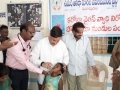 Dr.Umar Alisha (Chairman, UARDT), Dr.Ananda Kumar Pingali ( Secretary UARDT), R.vijay Sekhar (Govt. Hospital Pithapuram) , Ahamed Alisha, Hussain Sha ( Umar Alsiha school  correspondent) , and UARDT volunteers distributing free homoeo pathic Corona virus preventive medicine on 30-Jan-2020