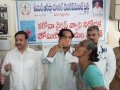Dr.Umar Alisha (Chairman, UARDT), Dr.Ananda Kumar Pingali ( Secretary UARDT), R.vijay Sekhar (Govt. Hospital Pithapuram) , Ahamed Alisha, Hussain Sha ( Umar Alsiha school  correspondent) , and UARDT volunteers distributing free homoeo pathic Corona virus preventive medicine on 30-Jan-2020