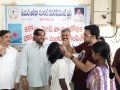Dr.Umar Alisha (Chairman, UARDT), Dr.Ananda Kumar Pingali ( Secretary UARDT), R.vijay Sekhar (Govt. Hospital Pithapuram) , Ahamed Alisha, Hussain Sha ( Umar Alsiha school  correspondent) , and UARDT volunteers distributing free homoeo pathic Corona virus preventive medicine on 30-Jan-2020
