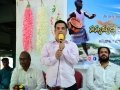 సస్య వృద్ది బీజారోపణోస్తవం లో ప్రసంగిస్తున్న శ్రీ  హుస్సేన్ షా గారు