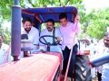 ఏరువాక పౌర్ణమి సందర్బంగా ట్రాక్టర్ దున్నుతున్న శ్రీ లక్ష్మి నారాయణ గారు (2)