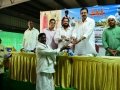 రైతులకు సద్గురు దివ్య బీజాలు అందజేస్తున్న శ్రీ లక్ష్మి నారాయణ గారు మరియు శ్రీ అహమద్ ఆలీషా గారు