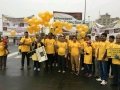 "Gold walk 2016" attended by  Dr. Umar Alisha, Umar Alisha Rural Development Trust Chairman, Sri vasupalli Ganesh Kumar, Visakhapatnam South MLA, Mehboob Pasha, Trust Chairman, AFFCC, Asma Pasha, chair person