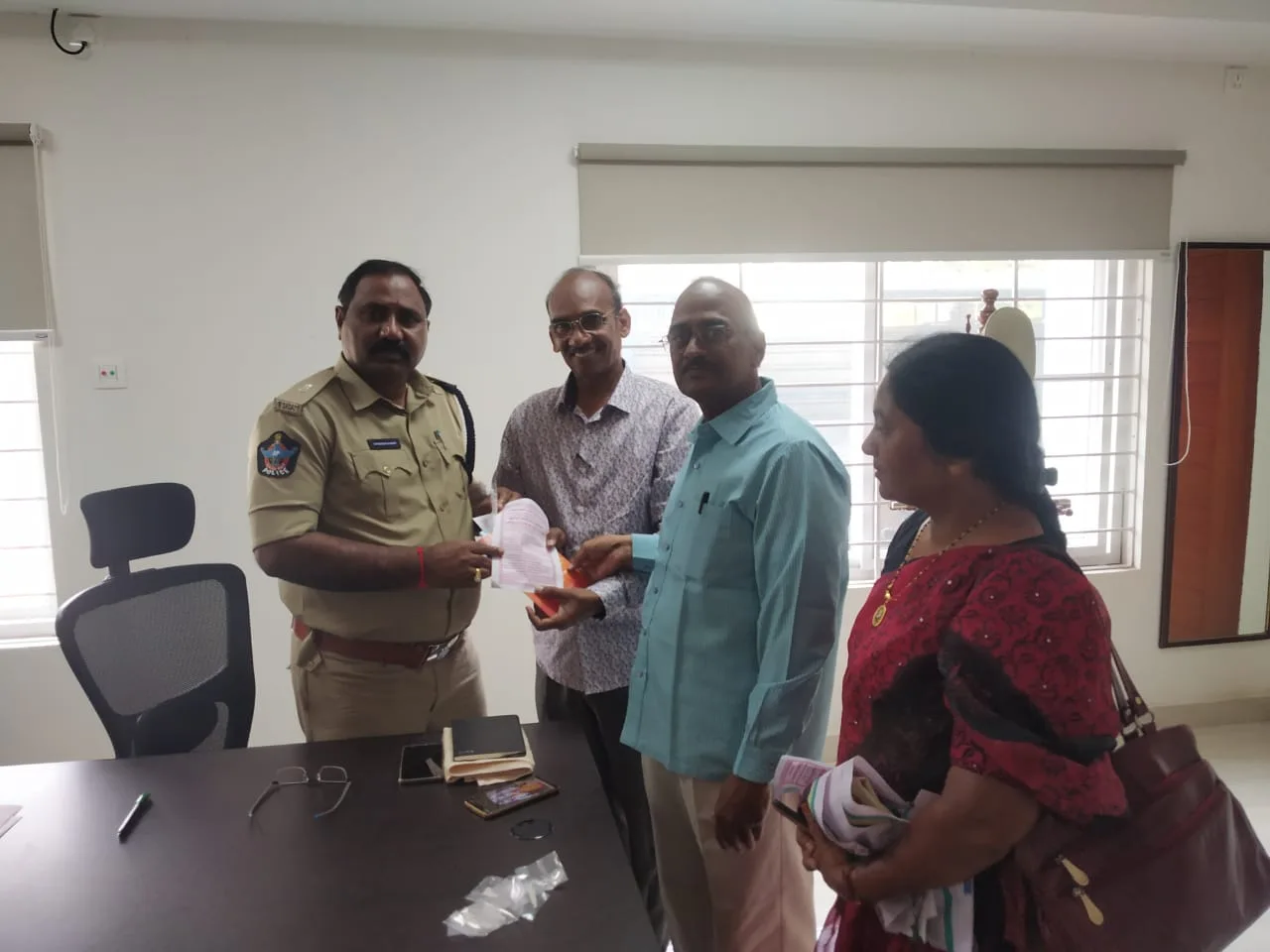 Coronavirus preventive medicine distributed by UARDT to Police Officers and RDO Officers at Kakinada, East Godavari District on 24-Feb-2020