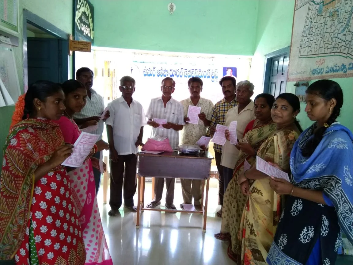 Coronavirus preventive medicine distributed by UARDT at Grama Sachivalayam, Ballipadu on 9-March-2020