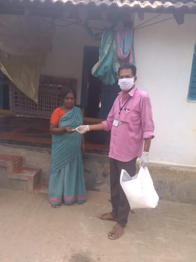Coronavirus preventive medicine distributed in Kattamuru, J. Thimmapuram, Kattravulapalli, Kandrakota, Chinna Thirupathi, Chebrolu on 25-Apr-2020
