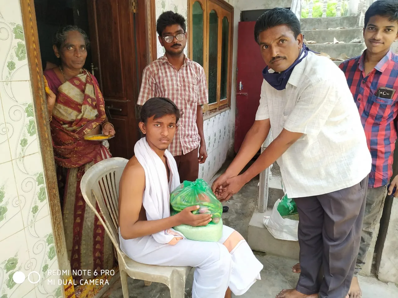 UARDT distributed Free Groceries to poor people at Attili on 25-May-2020