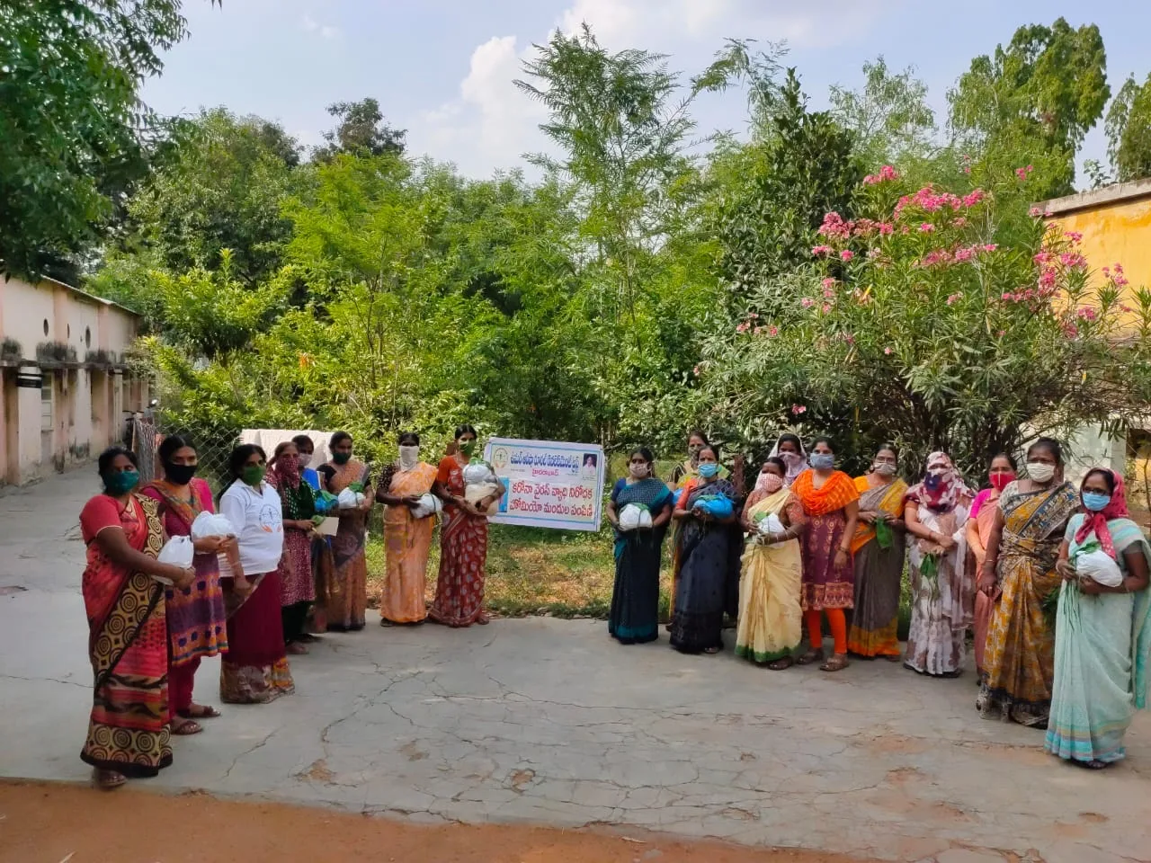 UARDT distributed Groceries at BHEL, Hyderabad on 18-May-2020