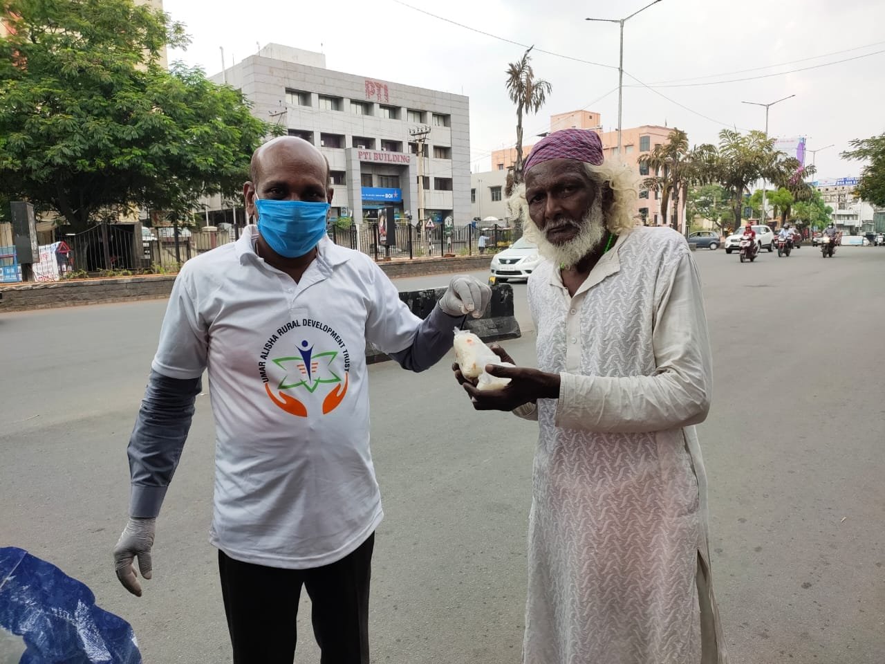 UARDT distributed Coronavirus preventive Homeo Medicine, Food, Masks, Gloves, Sanitizers at Niloupher hospital and other places, Hyderabad on 04-May-2020