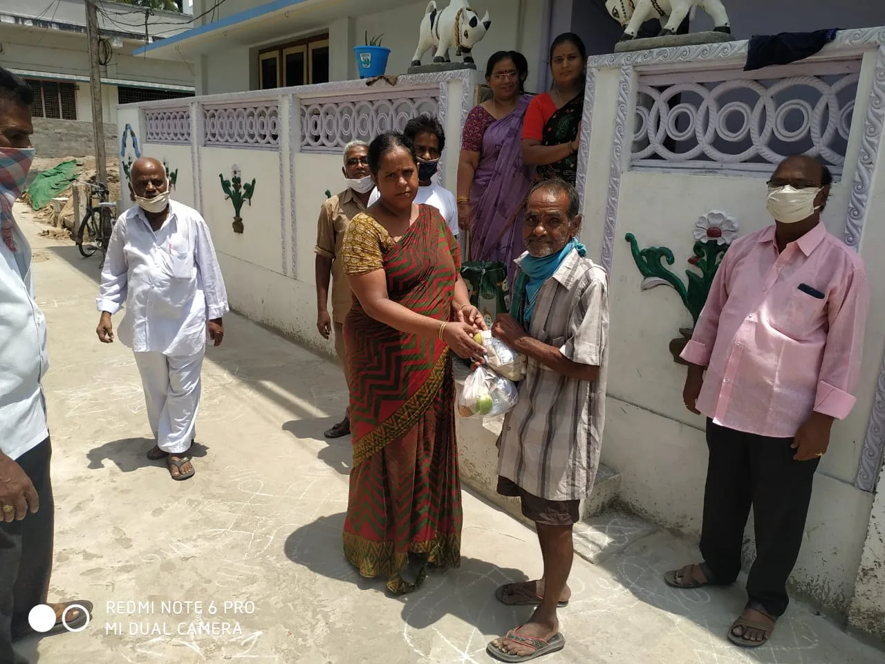UARDT distributed free food at Attili Ashram on 16-May-2020