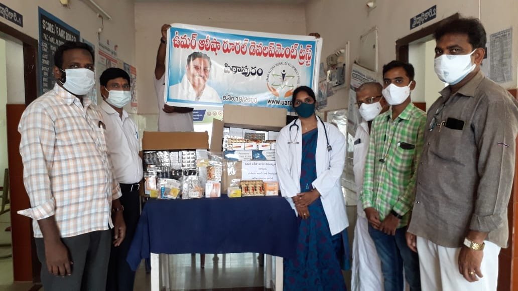 UARDT donated Covid-19 Care Kit to 200 Beneficiaries in Pithapuram – 07th June 2021
