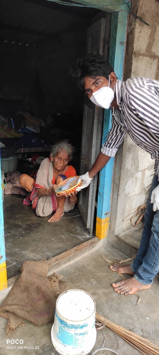 UARDT donated Covid-19 Care Kit to 20 Beneficiaries in Tadepalligudem – 12th June 2021