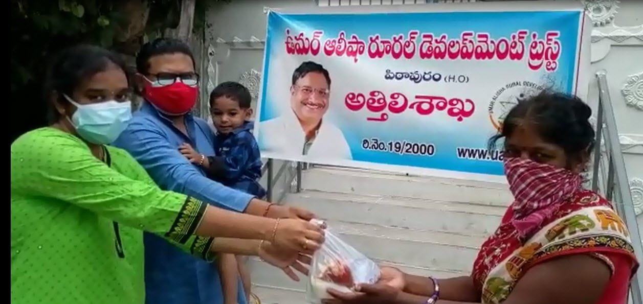 UARDT distributed food packets at Attili – 25th June 2021