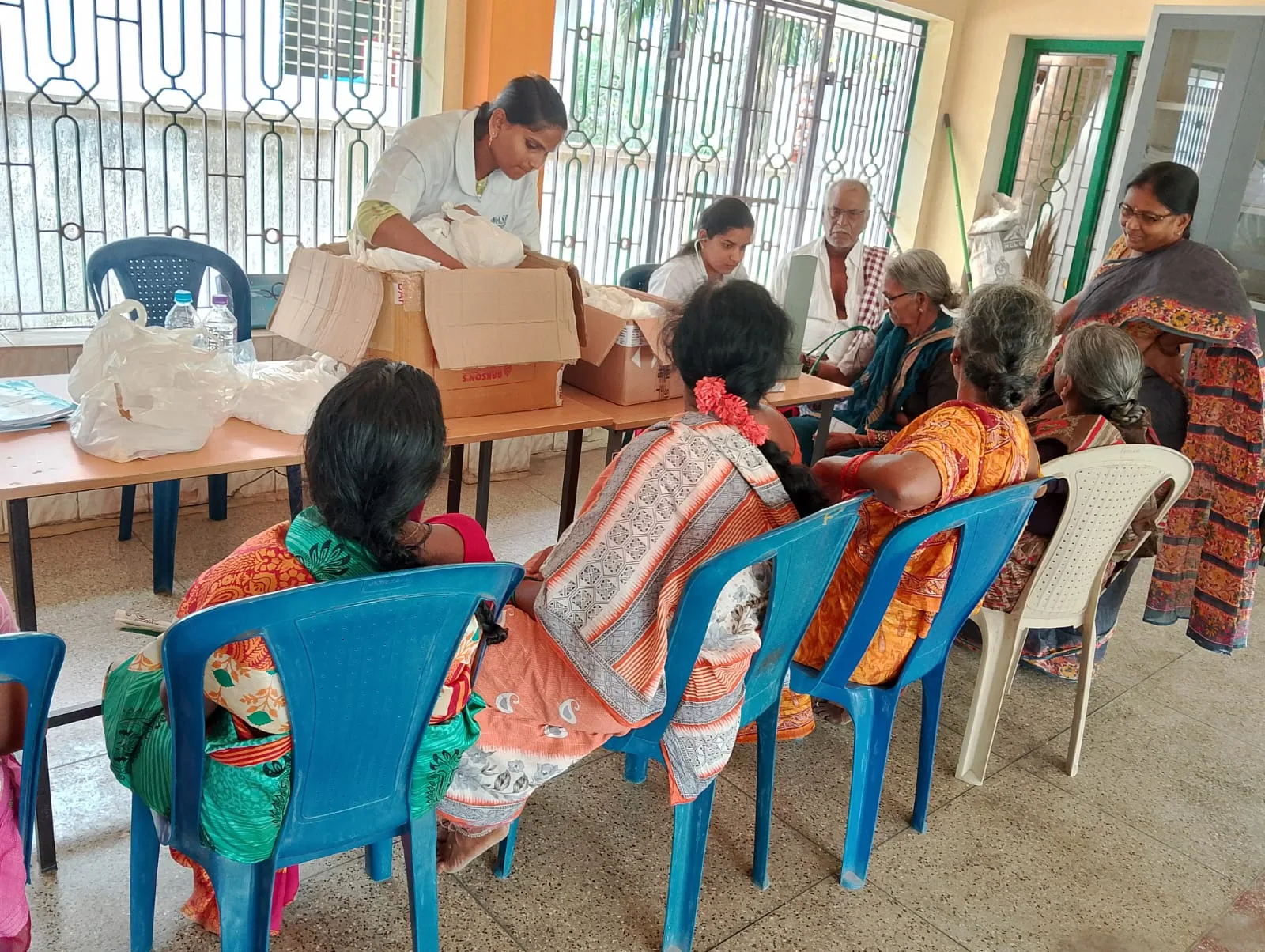 UARDT – 27 January 2024 – Free Homeo Medical Service conducted at  Ballipadu Ashram