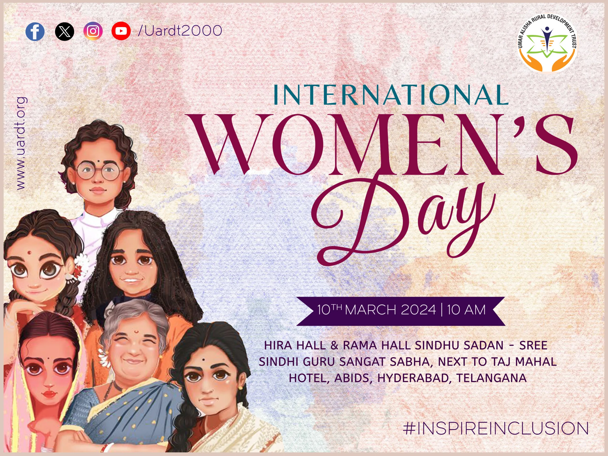 UARDT-Women’s Day on 10th March 2024