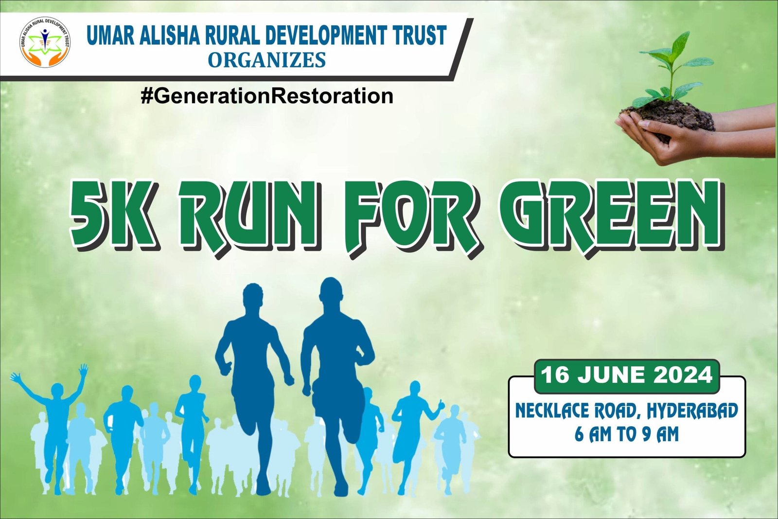 UARDT – 5K Run For Green on 16 June 2024