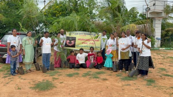 Successful Tree Plantation Drive at Gattupalli Ashram