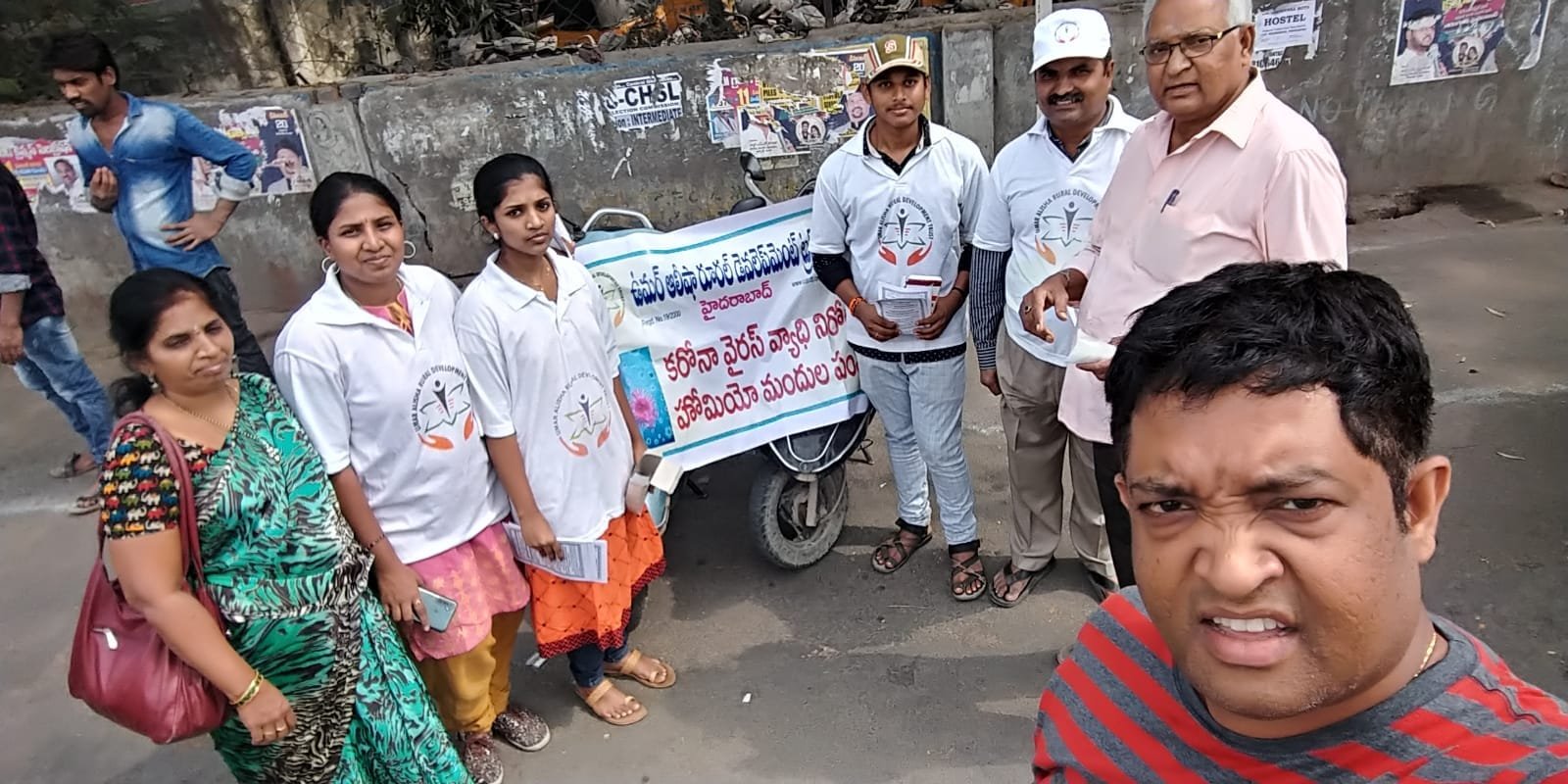 Coronavirus preventive medicine distributed at Hyderabad on 02-Feb-2020