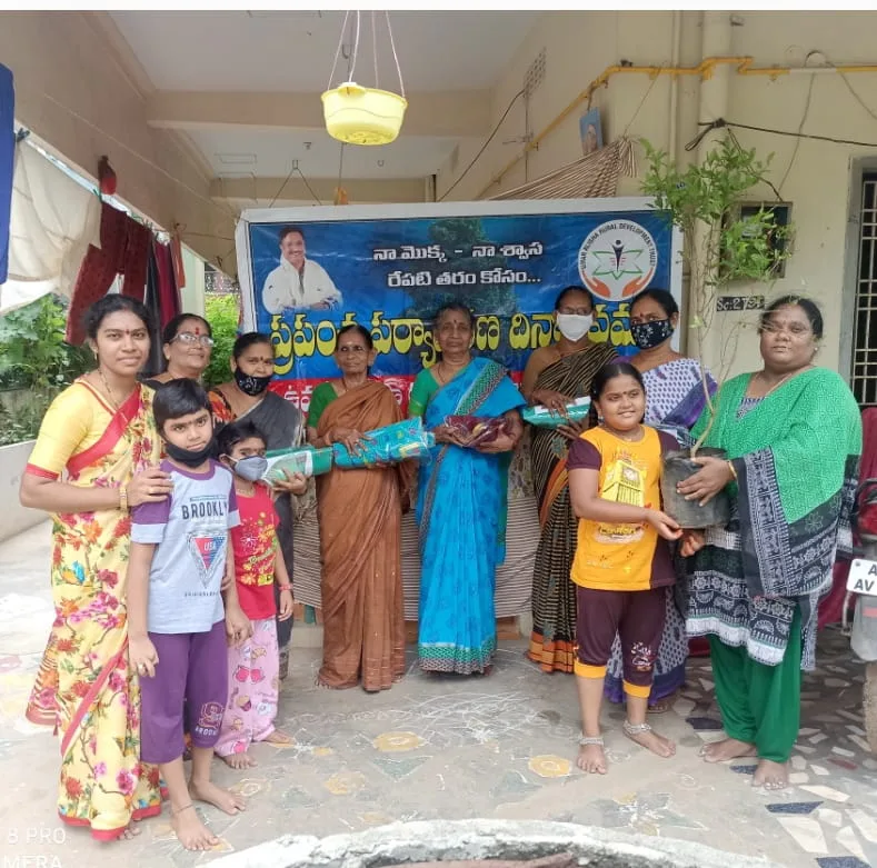 ది. 12 సెప్టెంబర్ 2020 శనివారం తాడేపల్లిగూడెం, పశ్చిమ గోదావరి జిల్లా లో “నా మొక్క నా శ్వాస – రేపటి తరం కోసం” కార్యక్రమం నిర్వహించబడినది