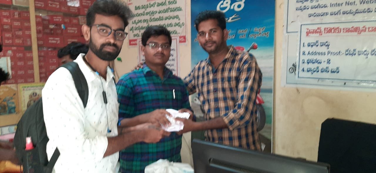 Coronavirus preventive medicine distributed by UARDT at Pithapuram on 18-March-2020
