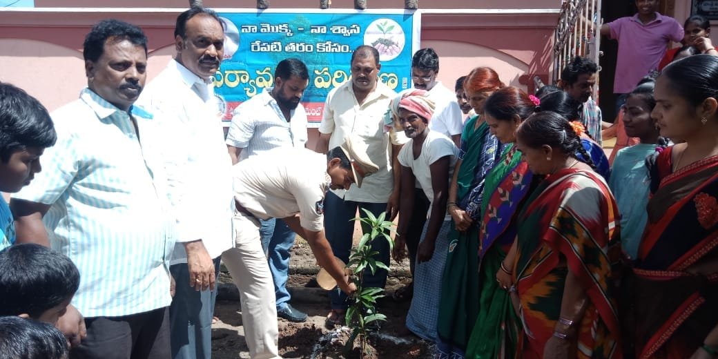 ది. 22 సెప్టెంబర్ 2019 గురువారం పైడిపర్రు, పశ్చిమ గోదావరి జిల్లా లో “నా మొక్క నా శ్వాస – రేపటి తరం కోసం” కార్యక్రమం నిర్వహించబడినది