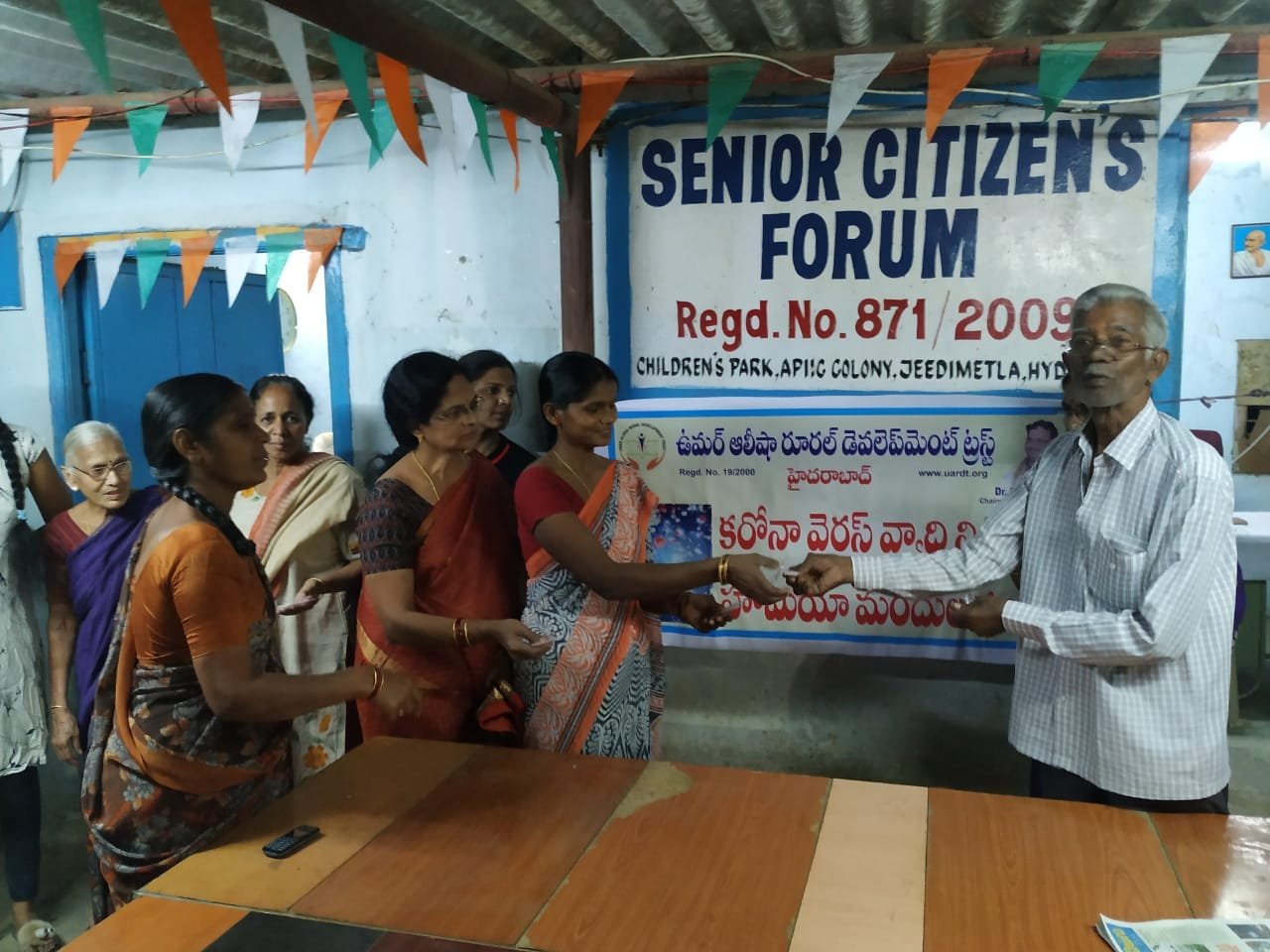 Coronavirus preventive medicine distributed at Vanasthalipuram and Jeedimetla Sub Station, Hyderabad on 02-Feb-2020