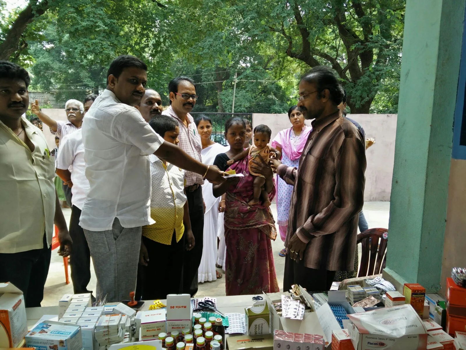 Mega Medical Camp at Munjuluru, Buttaigudem Mandal, West Godavari Dt