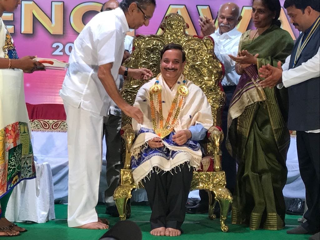 Dr. Umar Alisha honored with Rotary Vocational Excellence Award