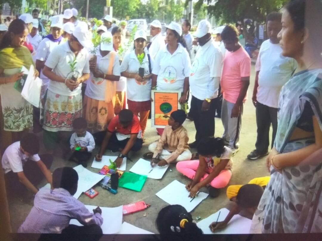 World Environment Day Rally at KBR Park, Hyderabad